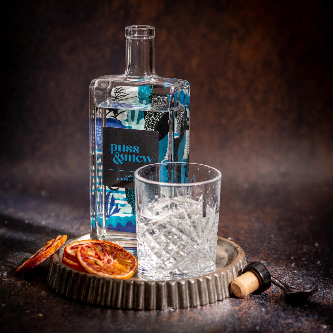 Navy Strength Gin 700 ML Puss & Mew