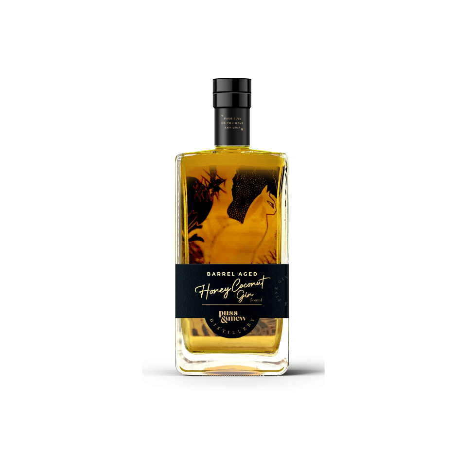 Honey Coconut Barrel Aged Gin 500 ml - Limited Edition